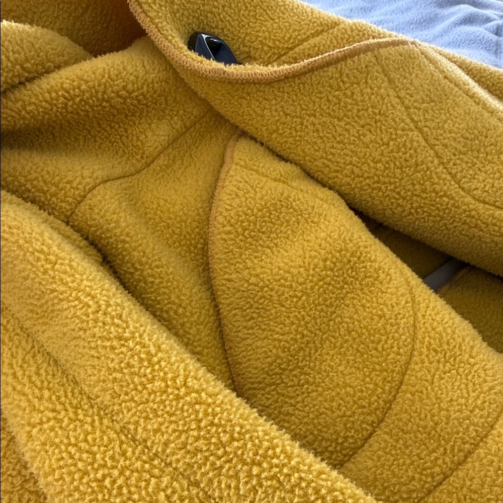 Janska Women's Mustard Yellow Swing Coat - Picture 8 of 8